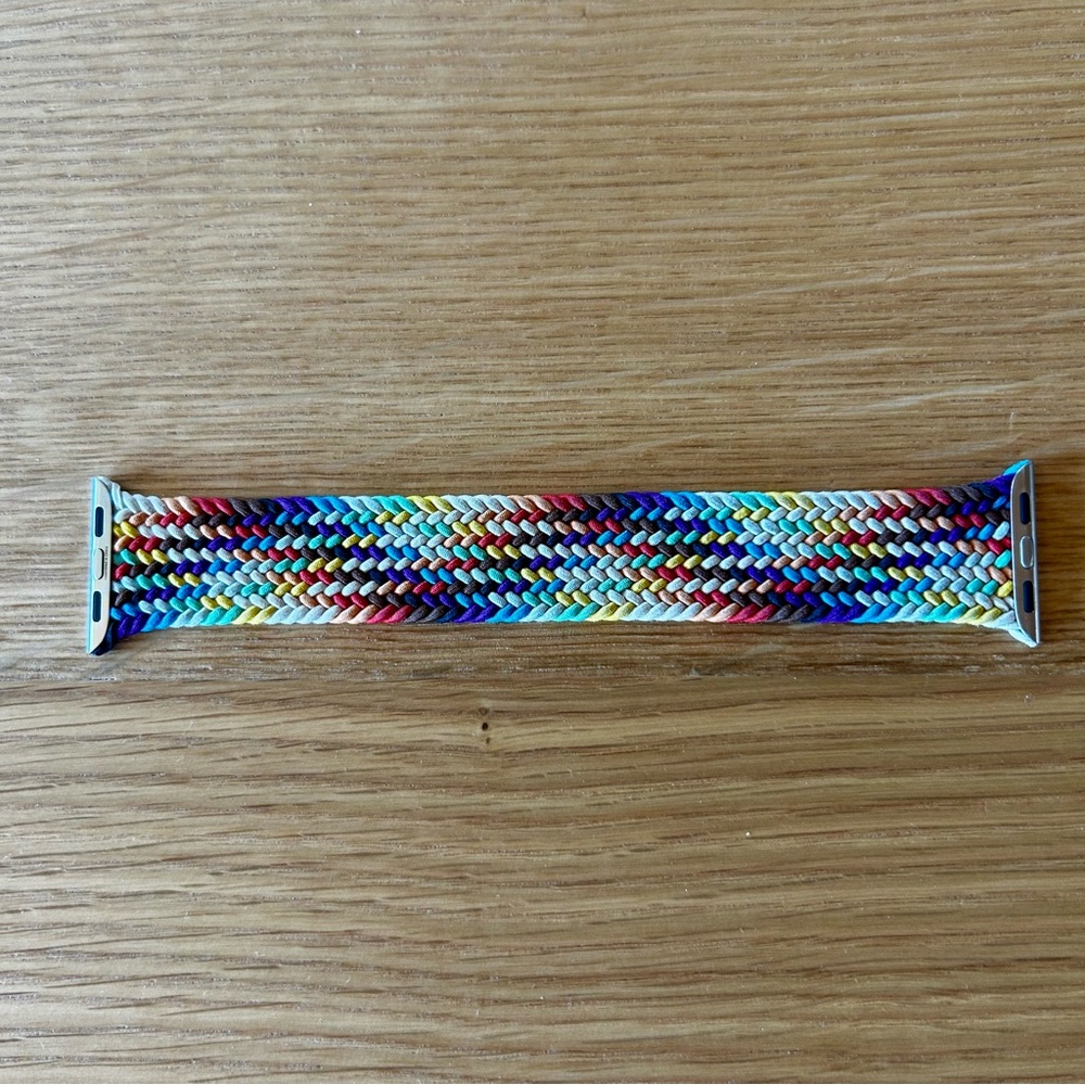 Colorful Original Apple Braided Pride Multicolor Watch Band